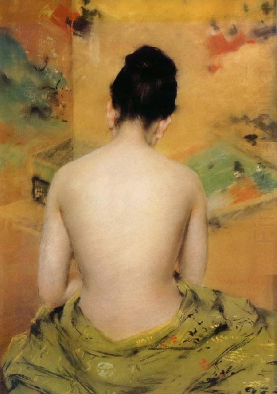 Back of body, William Merritt Chase